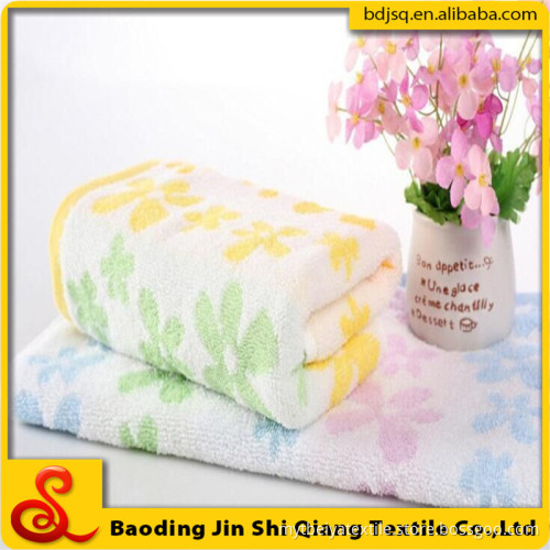 100% pure cotton jacquard luxury beautiful baby hand towel